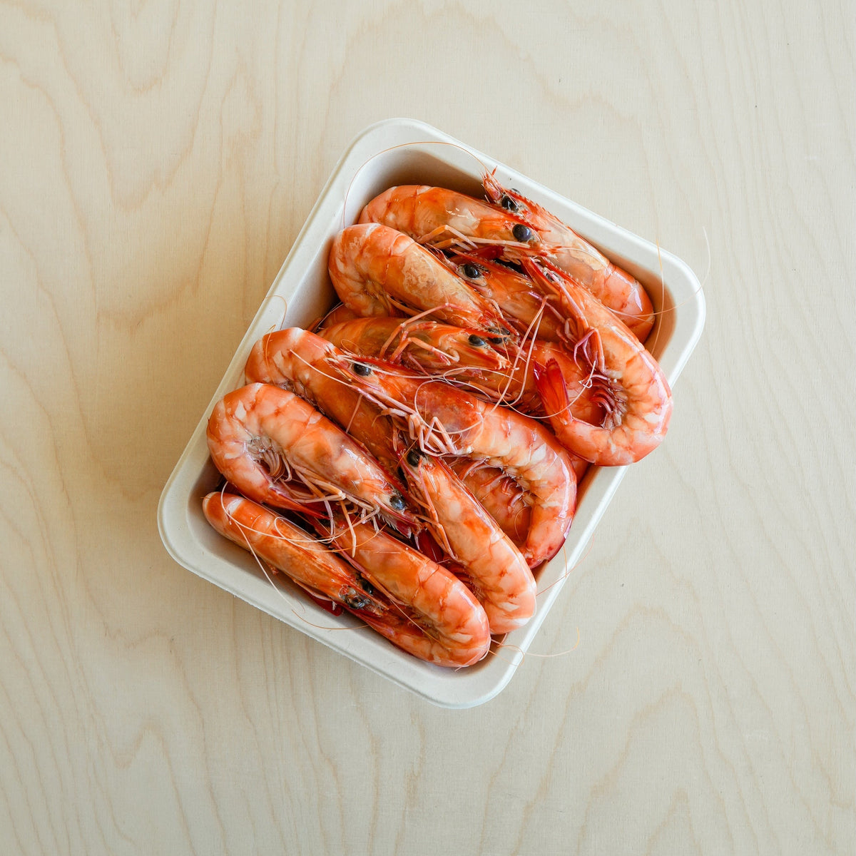 Cooked king prawns (1kg)