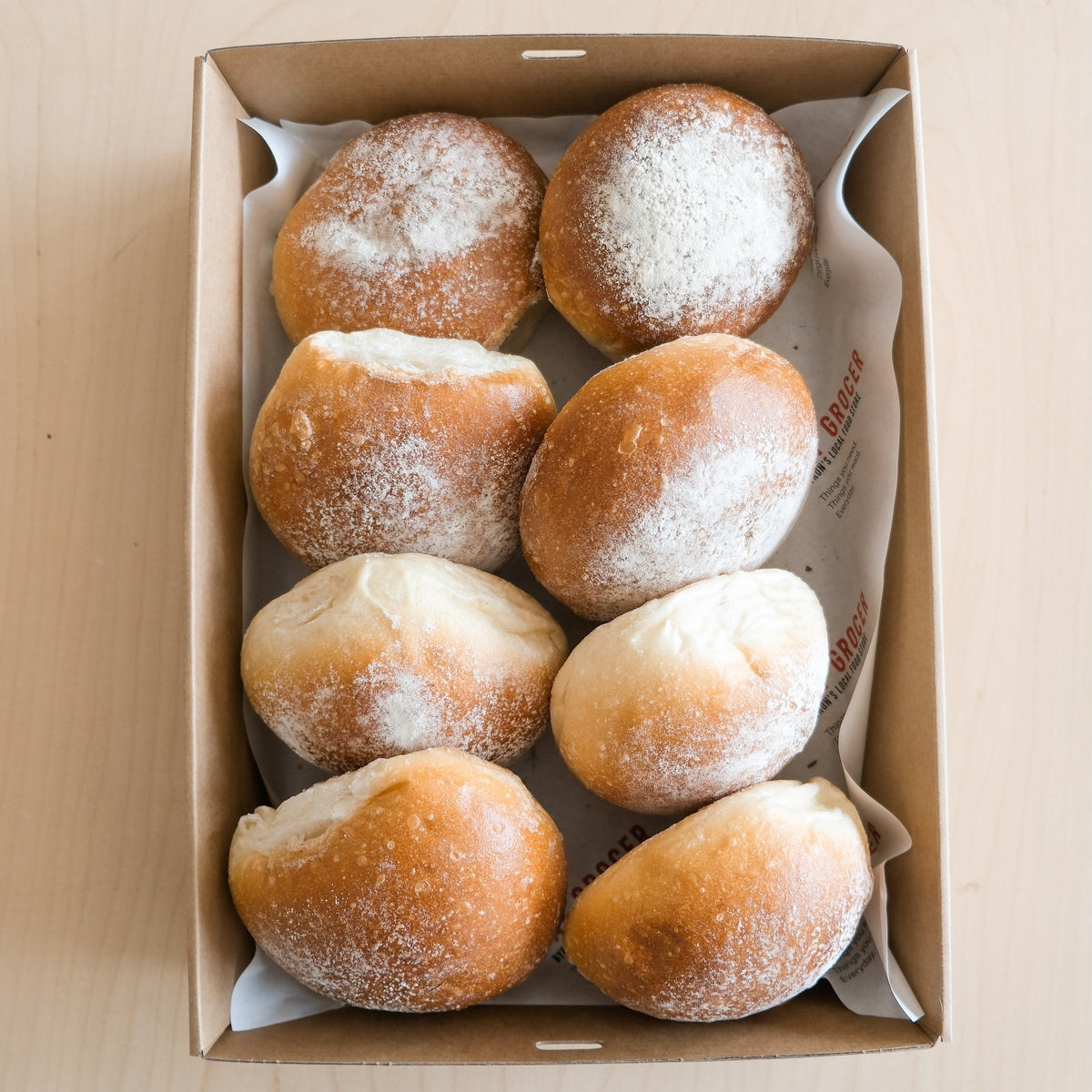 Sunday Sustainable Bakery soft white roll (each)