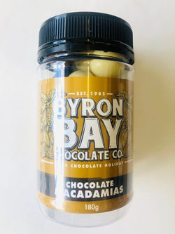 Byron Bay Chocolate Co macadamias 180g