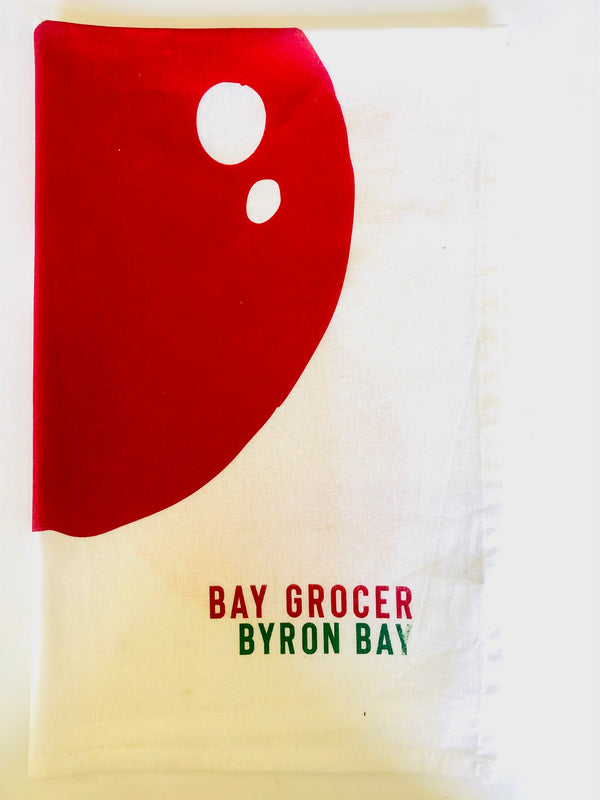 Bay Grocer tea towel