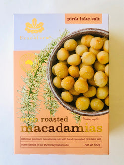 Brookfarm pink salt roast macadamia 100g