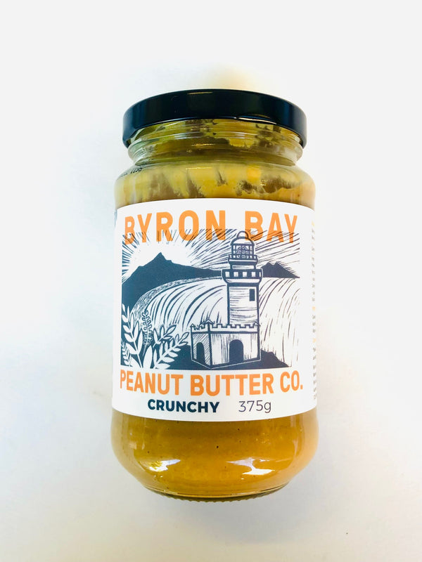 Byron Bay Peanut Butter Crunchy 375g