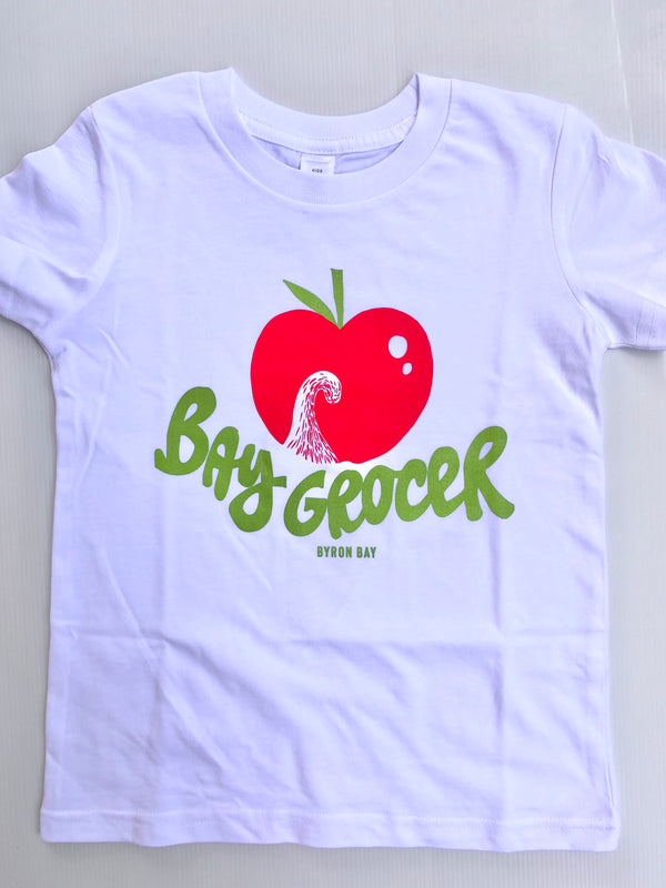 Bay Grocer kids tee apple