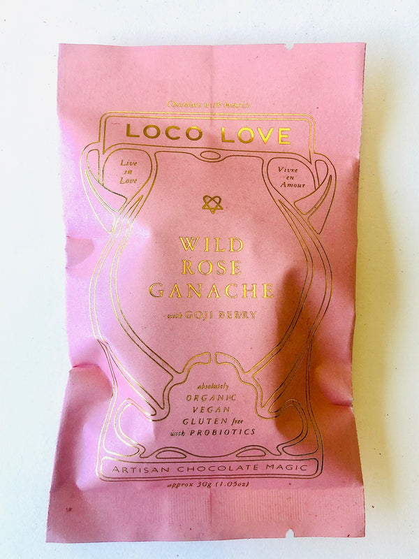 Loco Love wild rose ganache 30g